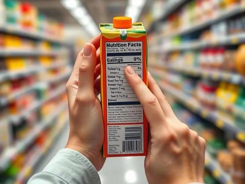 Avalie a Composição e Ingredientes (Açúcar, Conservantes, Aditivos)