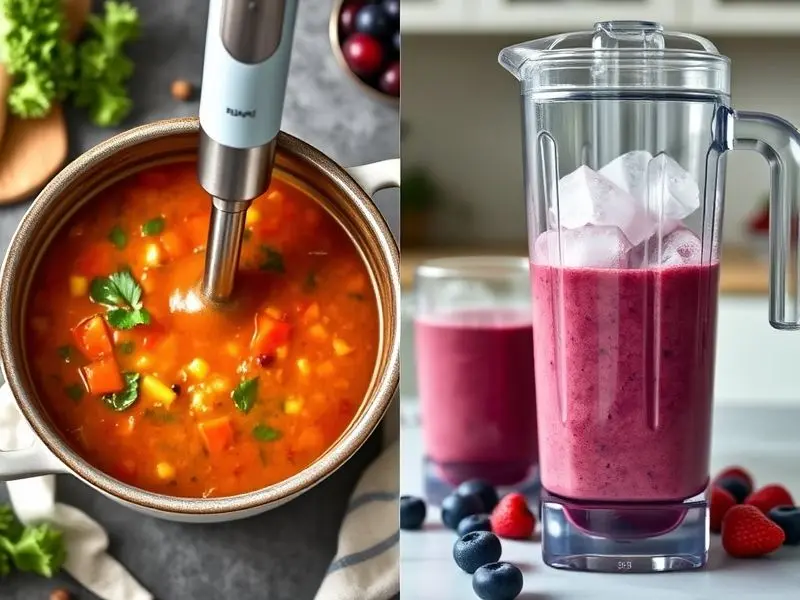 Mixer ou Liquidificador: Qual Escolher e Quando Usar?