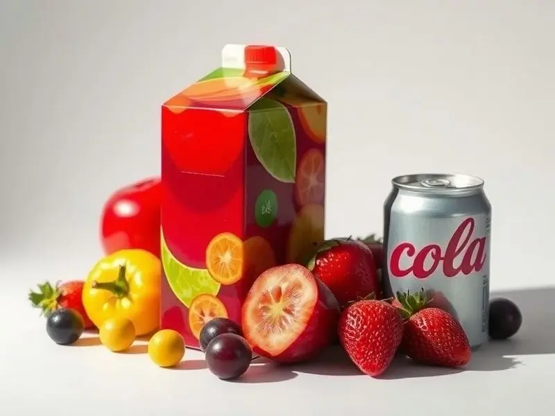 Suco de Caixinha vs. Refrigerante: Uma Escolha Mais Saudável