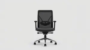 Fotografia profissional de uma cadeira ergonômica moderna, representando as melhores opções de alta qualidade para home office e escritório.