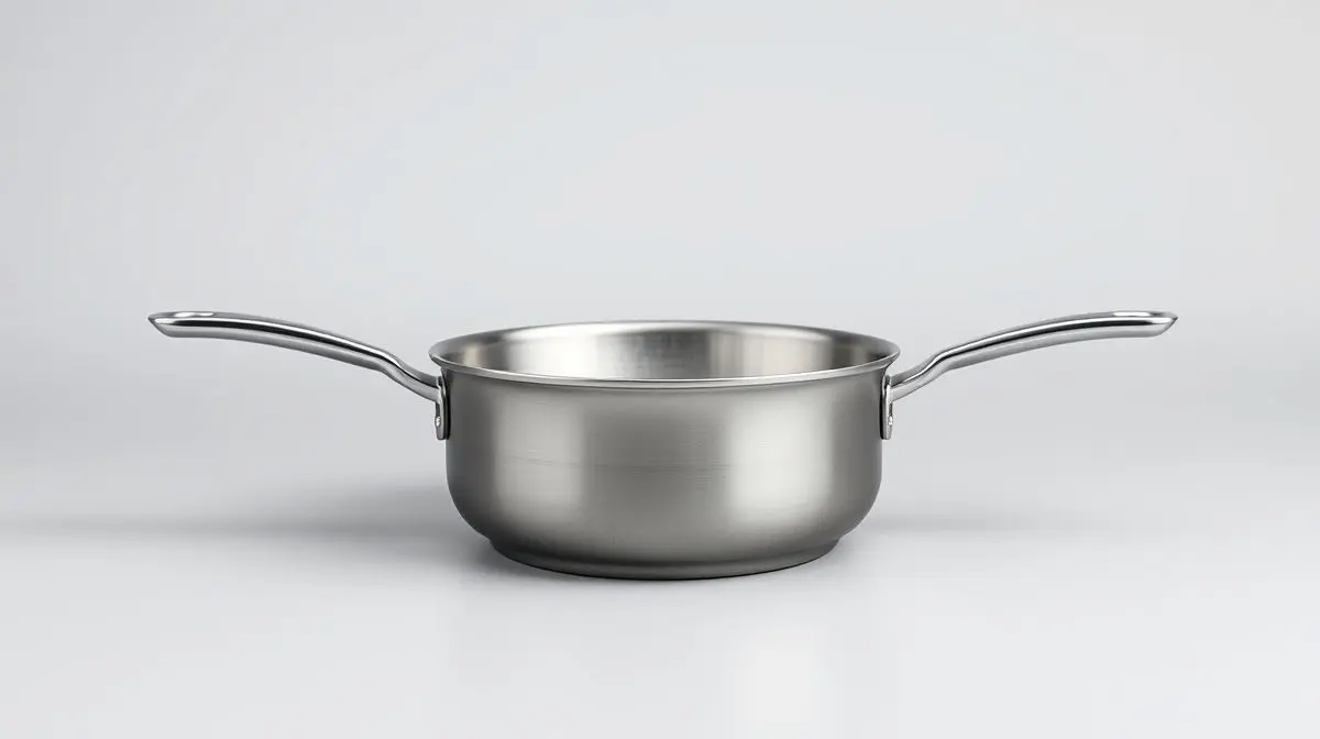 Fotografia profissional de uma moderna panela de indução, representando os melhores modelos para cozinhas contemporâneas e eficientes.