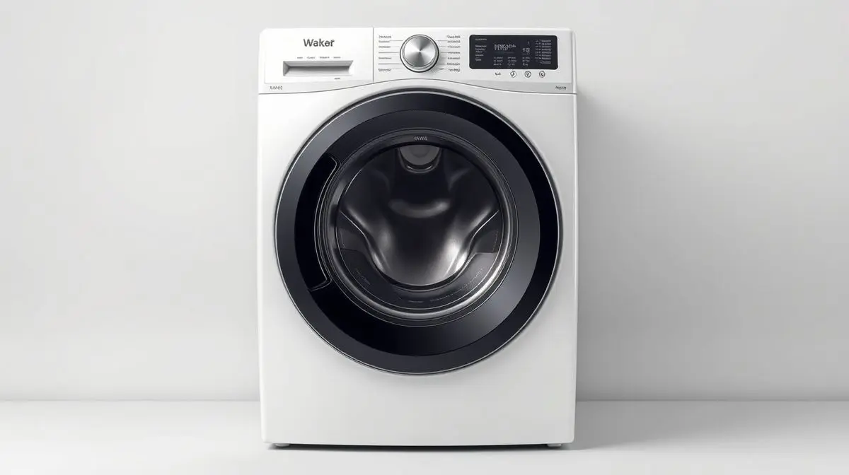 Fotografia profissional de uma moderna máquina lava e seca, representando os melhores modelos do mercado para comprar.