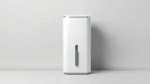 Fotografia profissional de um purificador de água moderno e elegante, representando os melhores modelos para ter em casa.