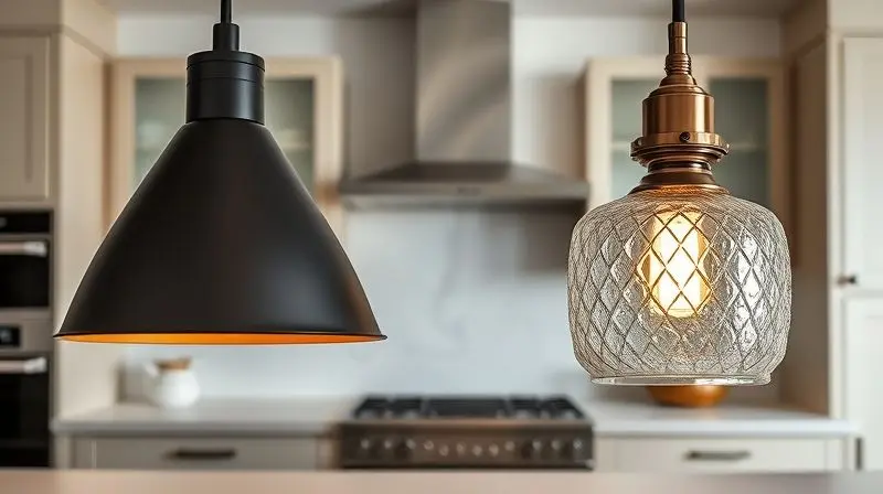 Comparação entre kits e luminárias individuais para cozinha